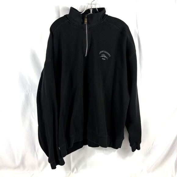 Tommy Bahama 2XL XXL 1/4 Zip Pullover Sweater Relax 1000% Cotton - Picture 1 of 6